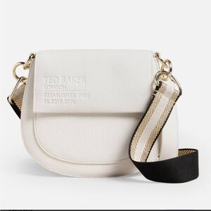 Ted Baker White Crossbody Bag Minimalist Design